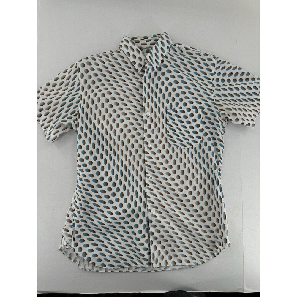 COMME des GARÇONS Mens Shirt Sz M Psychedelic Disco Vtg Inspired Rare